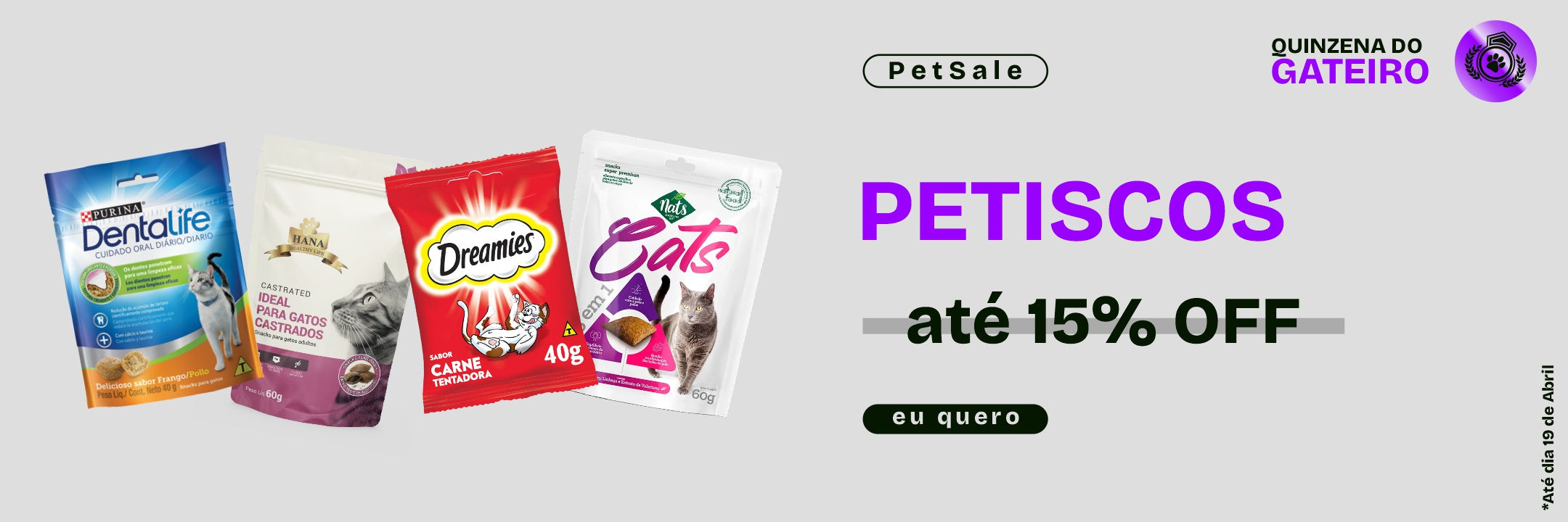 Petiscos para Gatos