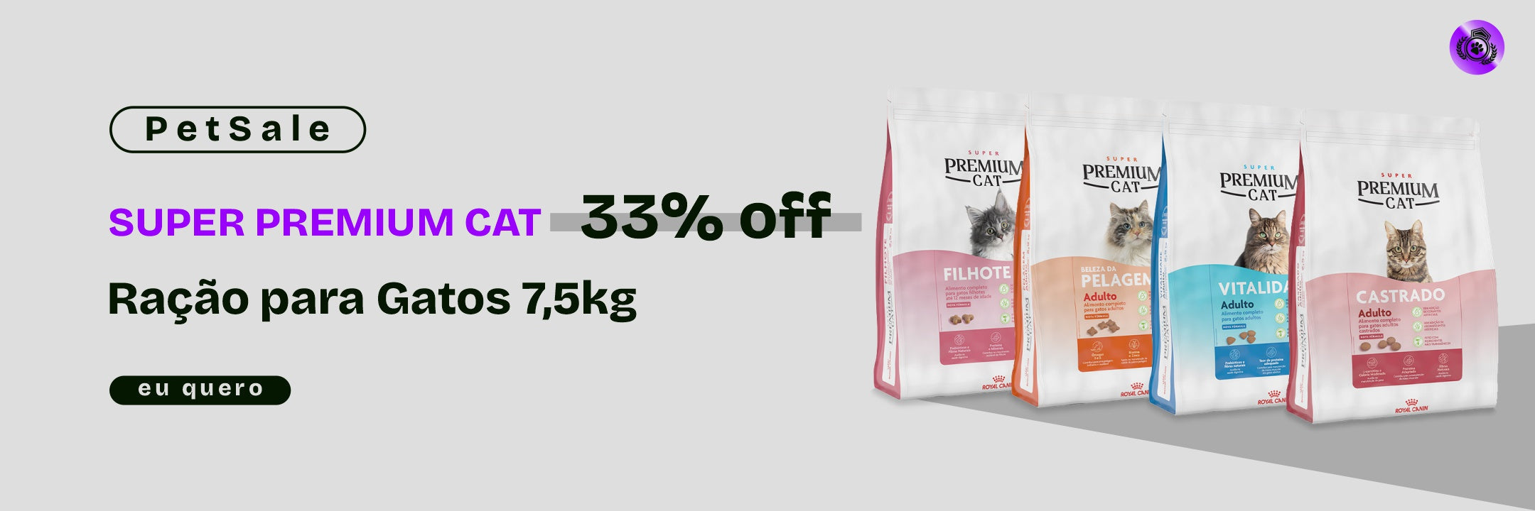 Super Premium Cat 33% Off