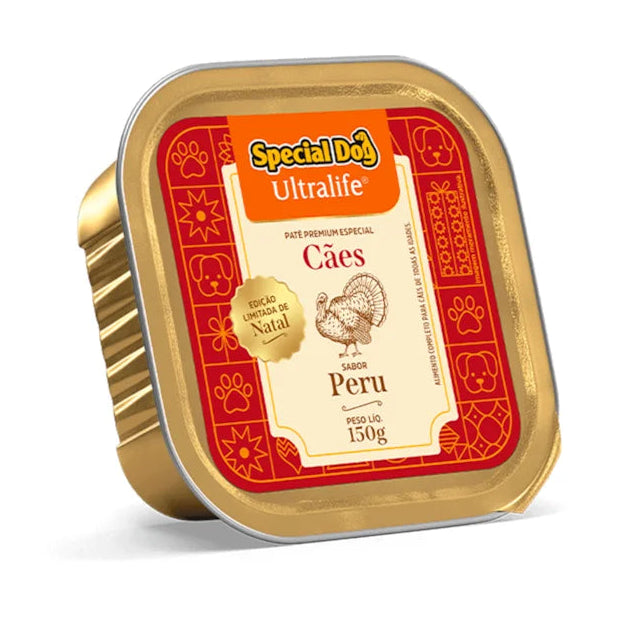 Alimento Úmido Special Dog Ultralife Patê Natal Peru 150g