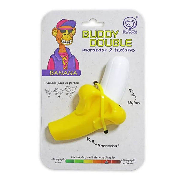 Brinquedo para Cachorro Buddy Toys Double Banana