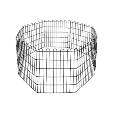 Cercado Galvanizado Preto para Pets 43cm