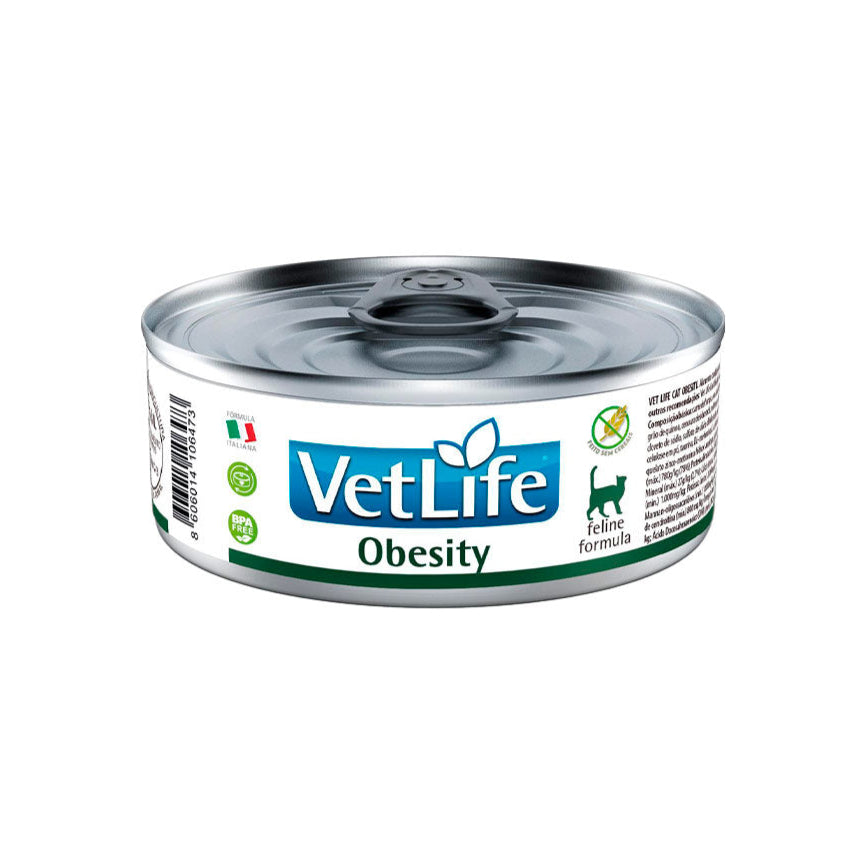 Ração Úmida Vet Life Gato Obesity 85g