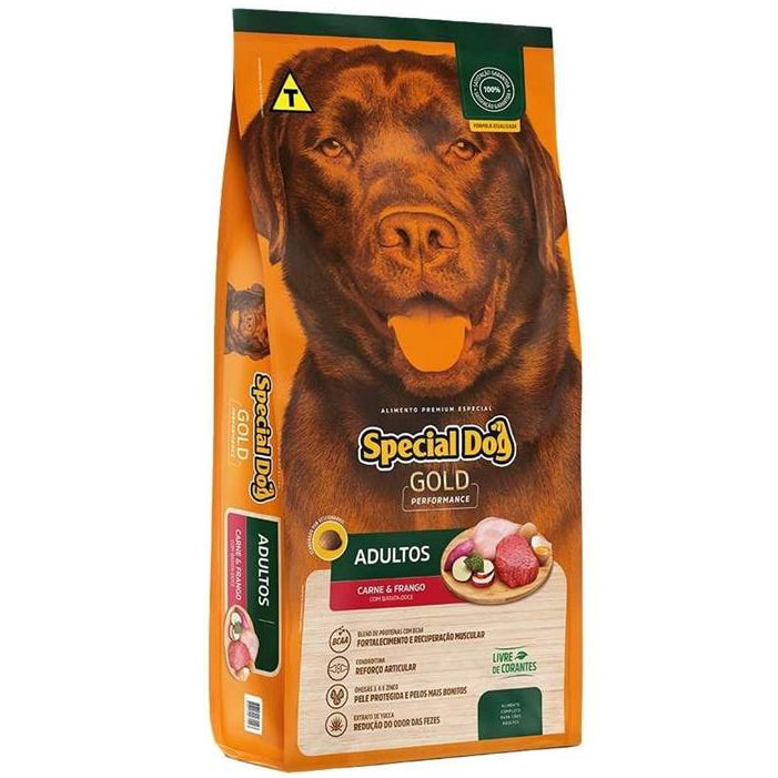 Ração Special Dog Gold Premium Especial Frango e Carne Cães Adultos 20kg