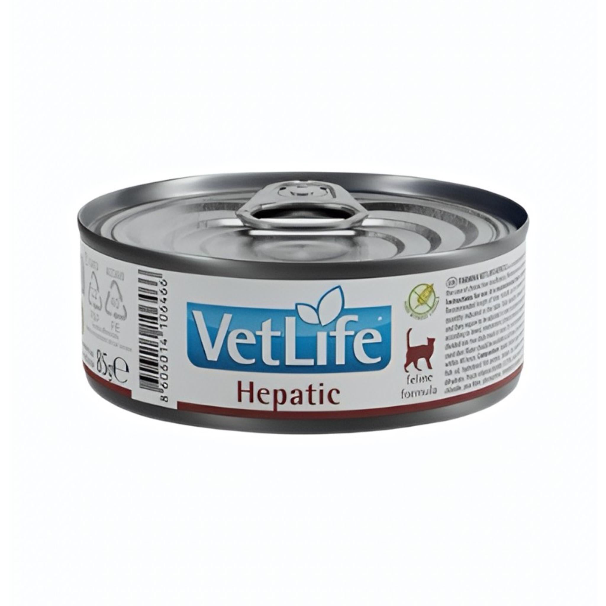 Ração Úmida Vet Life Gato Hepatic 85g