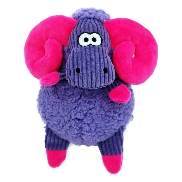Brinquedo para Cachorro KONG Pelúcia Carneiro Sherps Floofs Médio