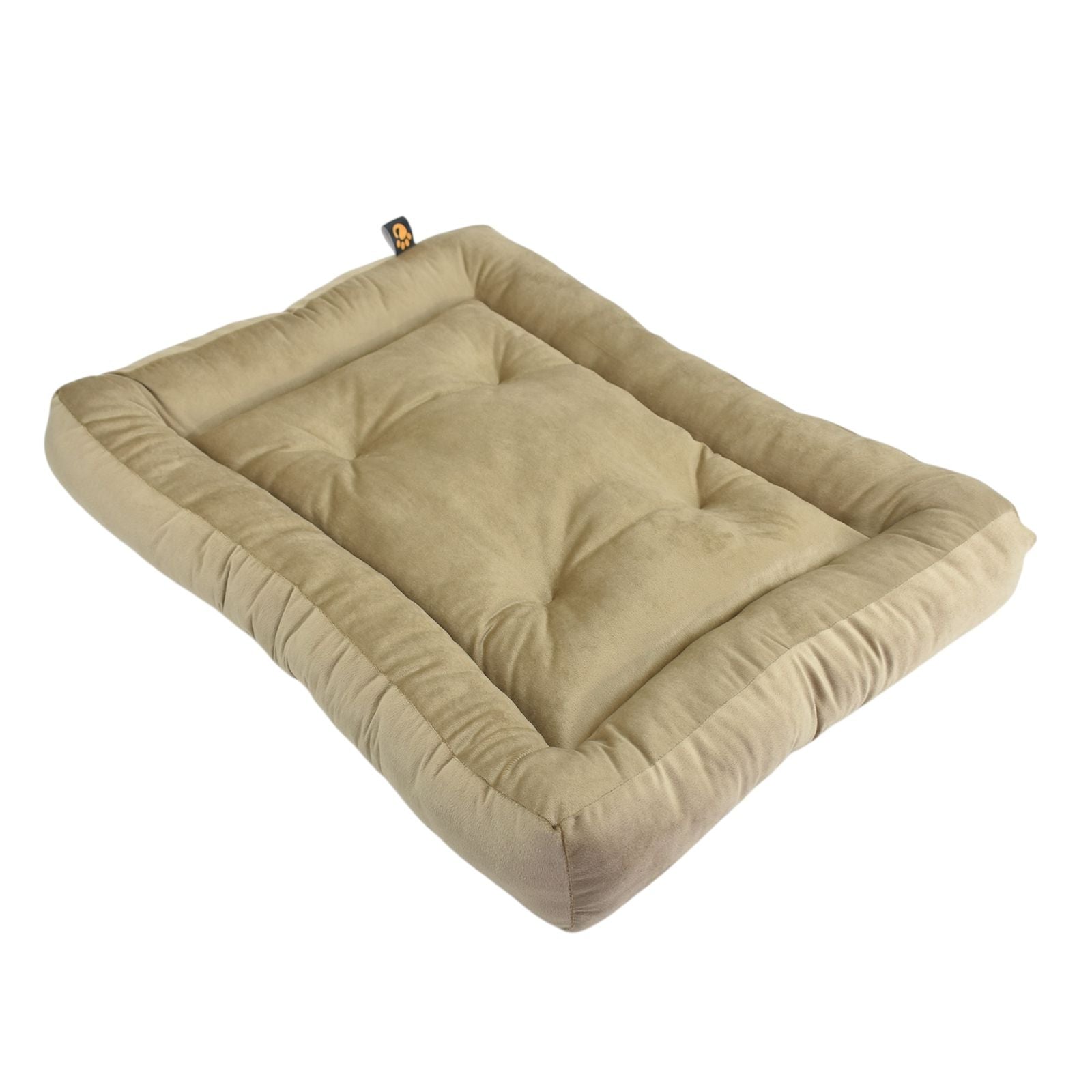 Cama para Cachorro Ferpa Pets Colchonete Quadrado Bege M