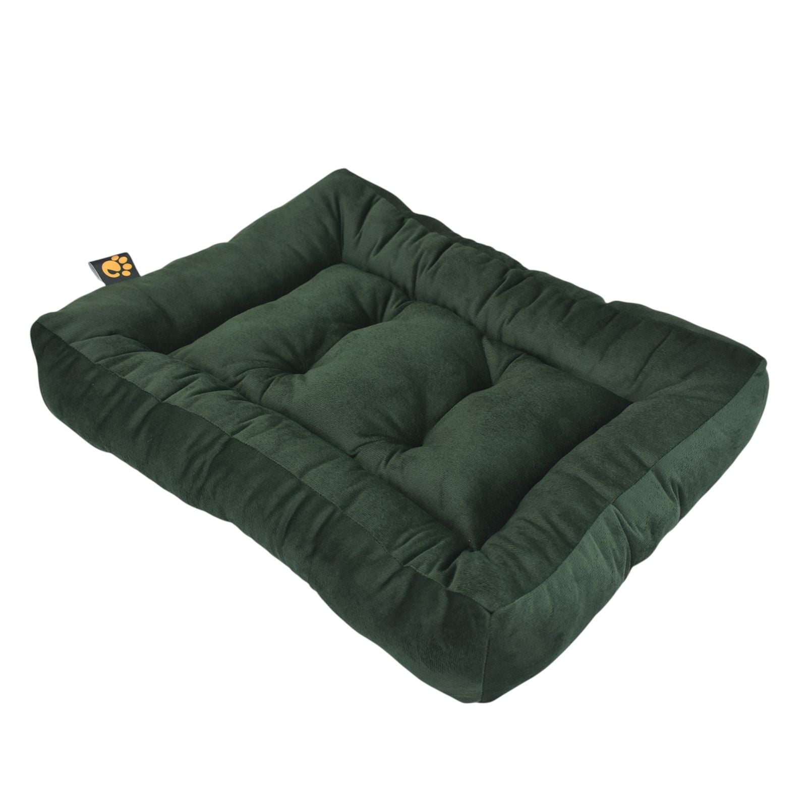 Cama para Cachorro Ferpa Pets Colchonete Quadrado Verde Escura G