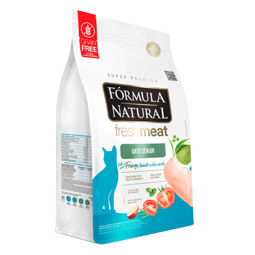 Ração Fórmula Natural Fresh Meat Gatos Sênior 1kg
