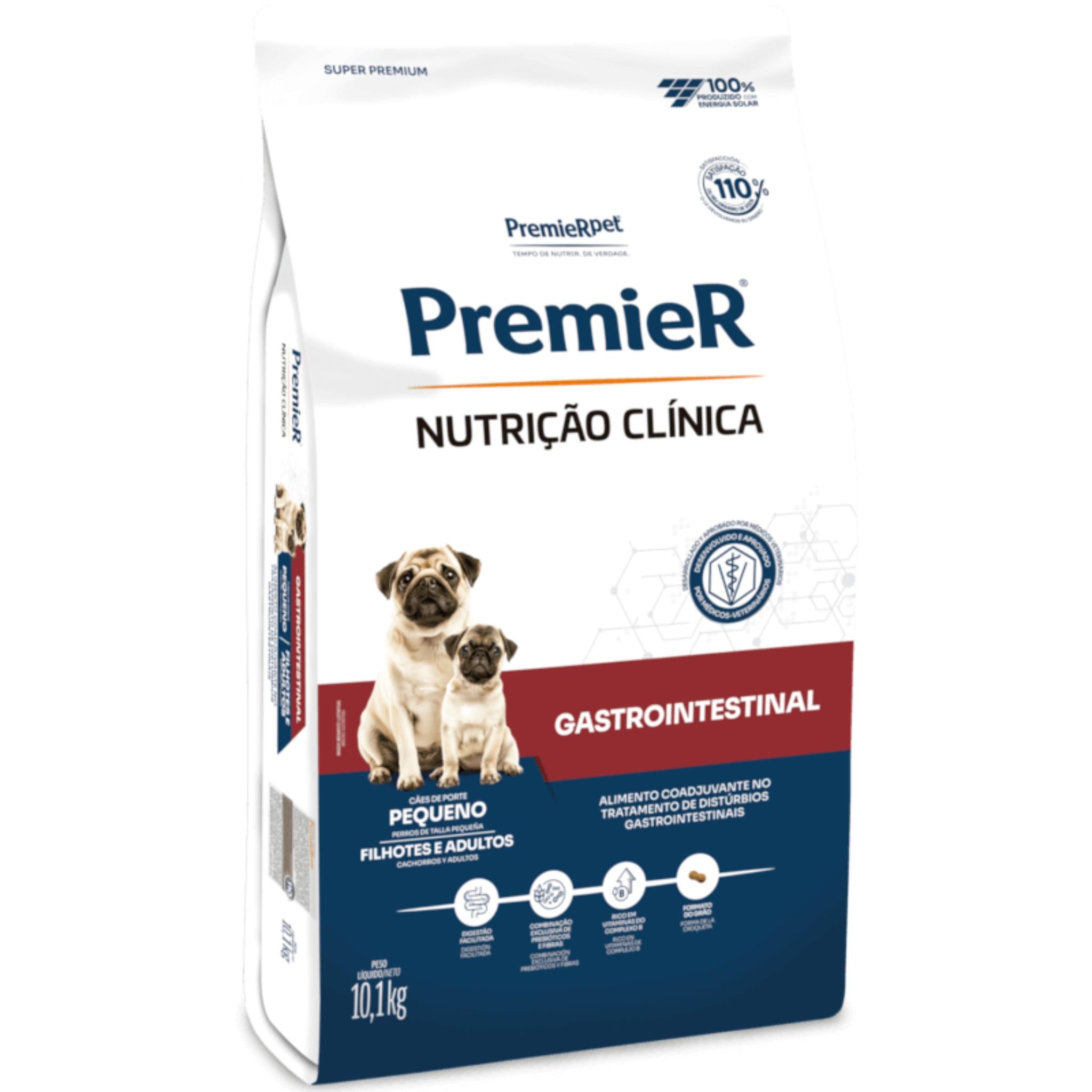 Ração Premier Nutrição Clínica Gastro Intestinal Cães Pequeno Porte 2kg