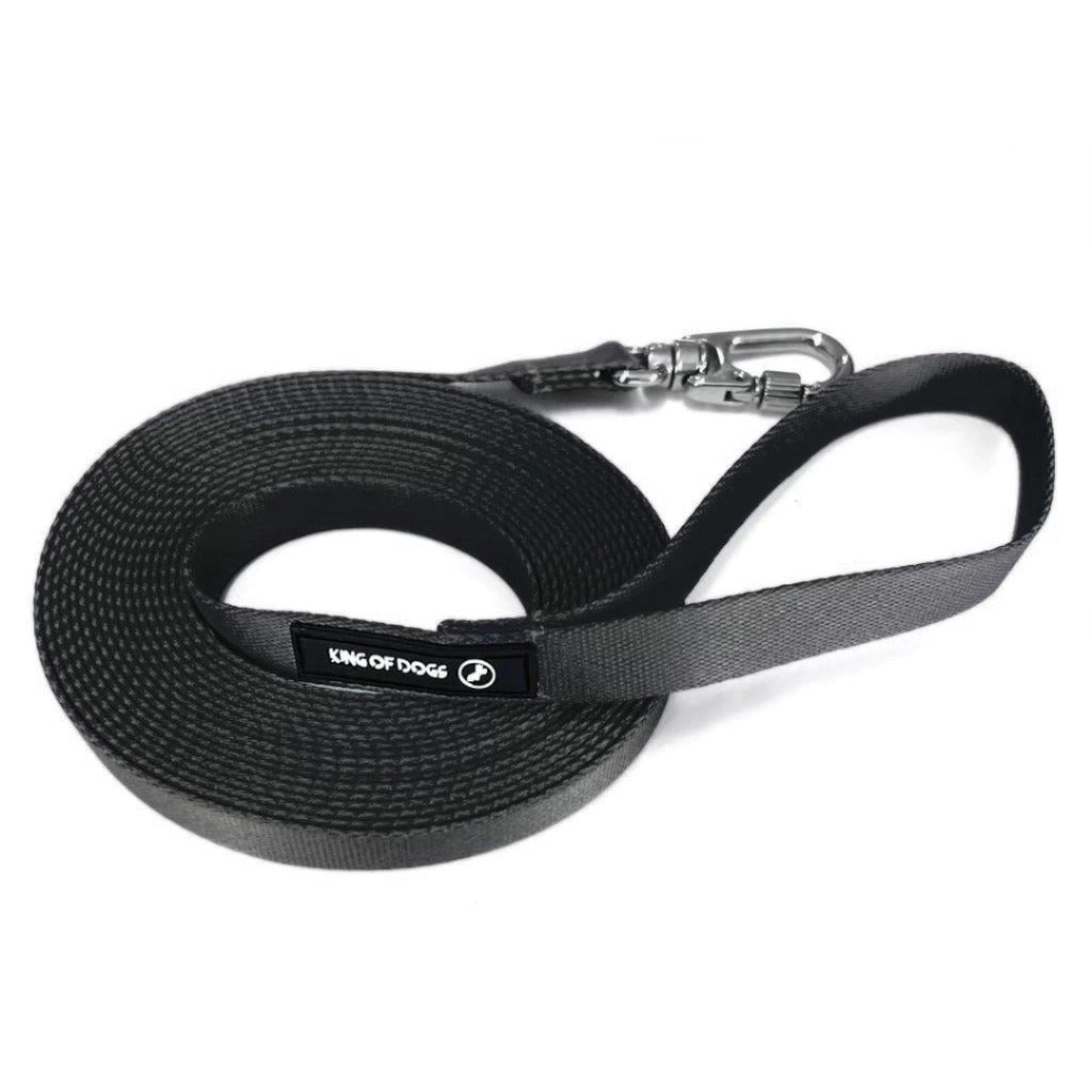 Guia Longa King Of Dogs Passeio Black P 2m