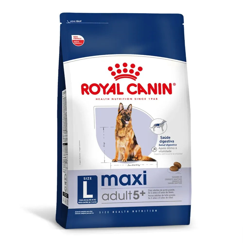 Ração Royal Canin Maxi Adult 5+ Cães Adultos Porte Grande 12kg