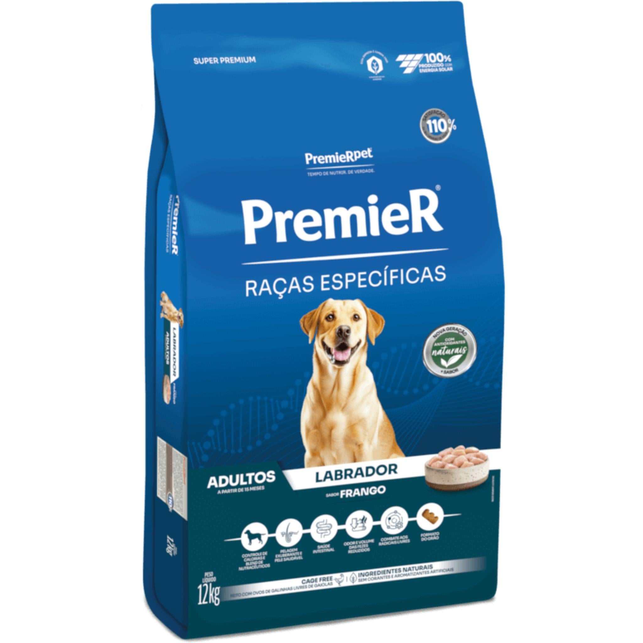 Ração Premier Raça Específica Labrador 12kg