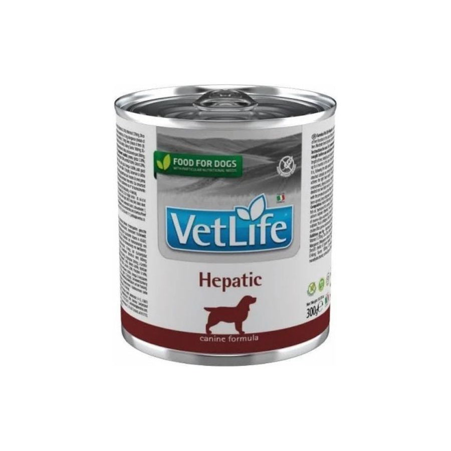 Ração Úmida Vet Life Natural Hepatic Canine 300g