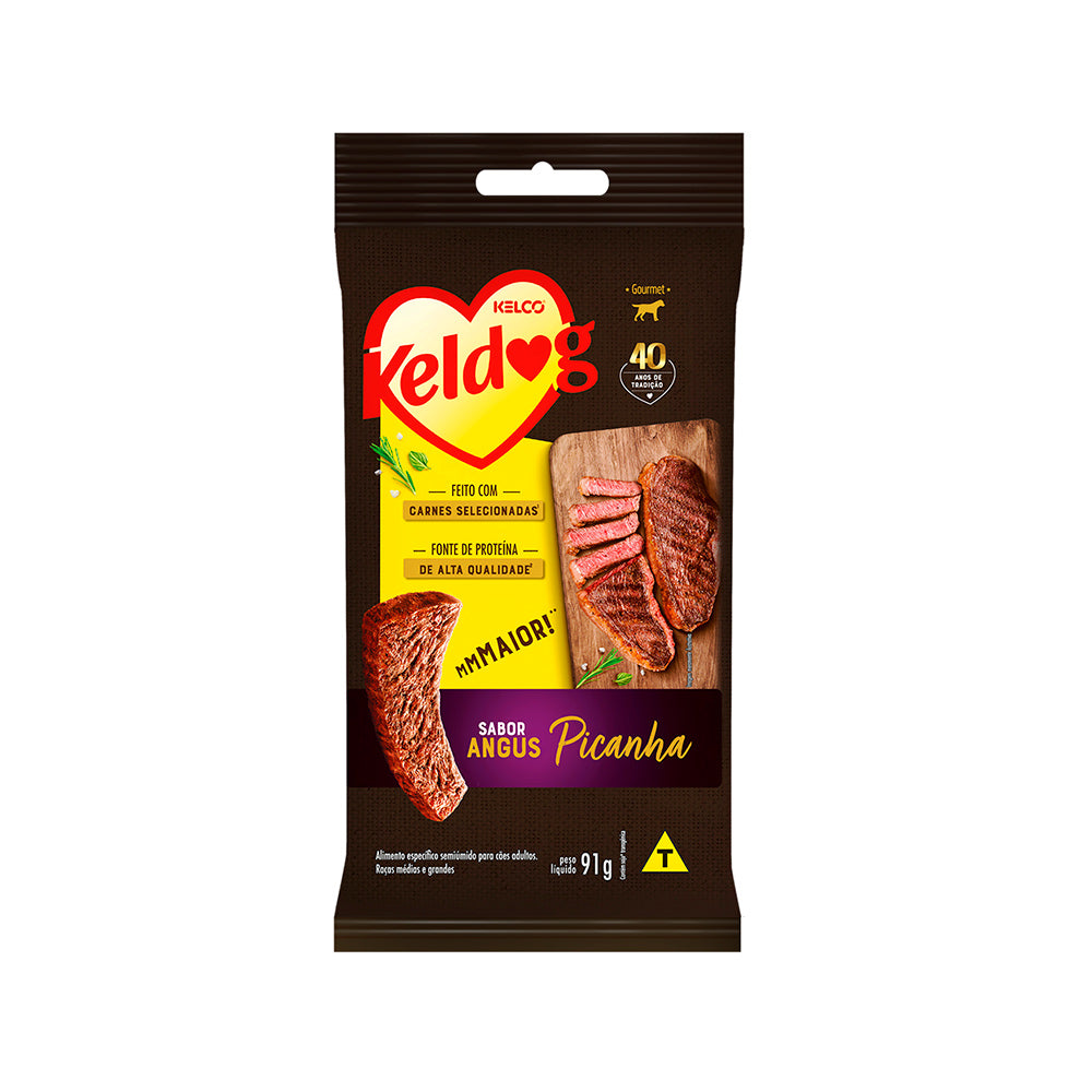 Petisco Keldog Bifão Gourmet Max Picanha 91g