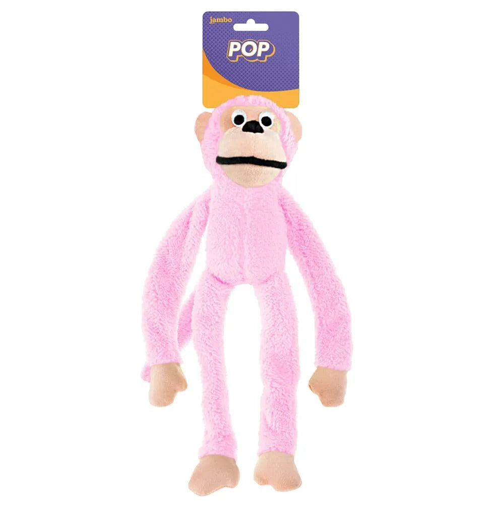 Brinquedo Jambo Mordedor Pelúcia New Pop Rosa