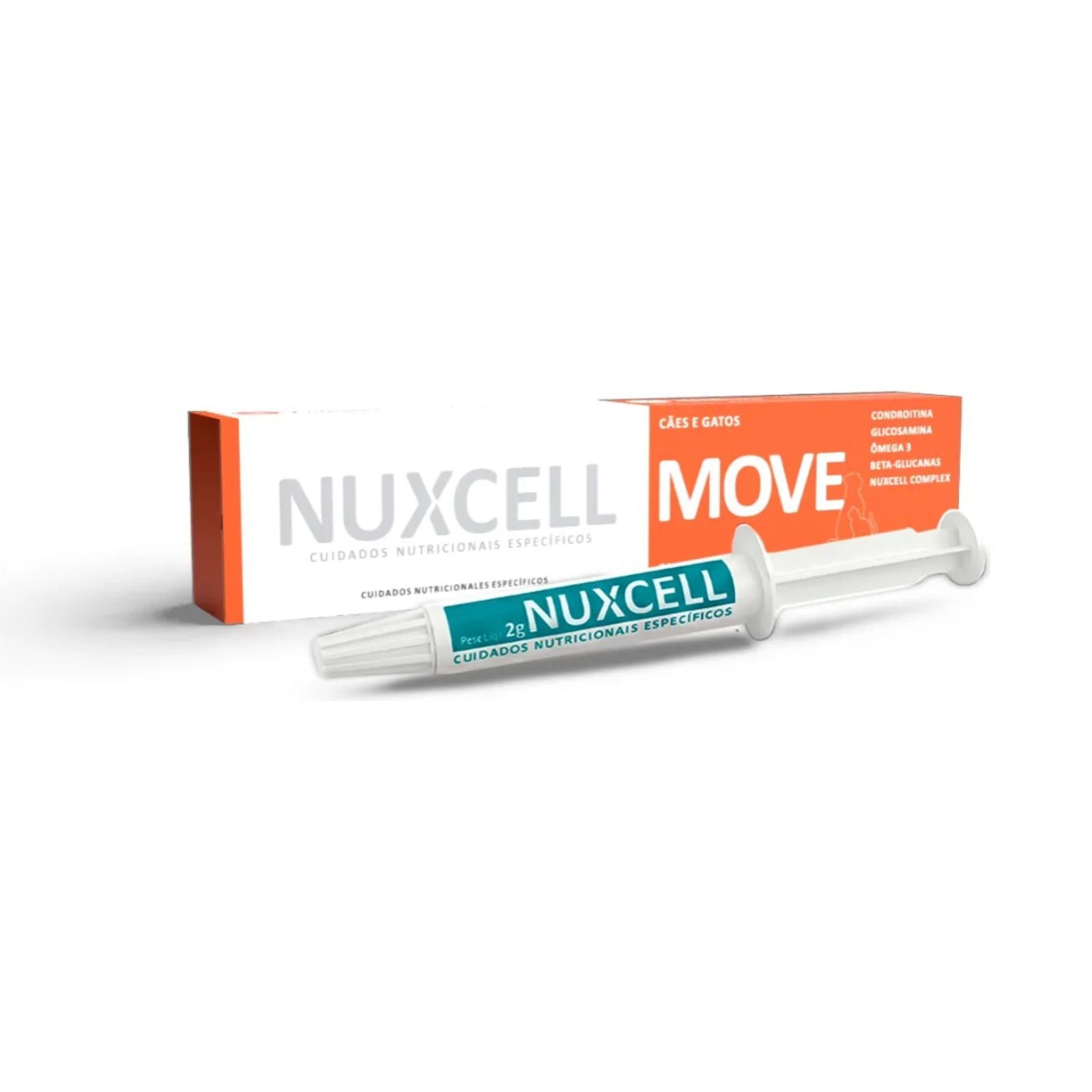Suplemento Nuxcell Move para Câes e Gatos