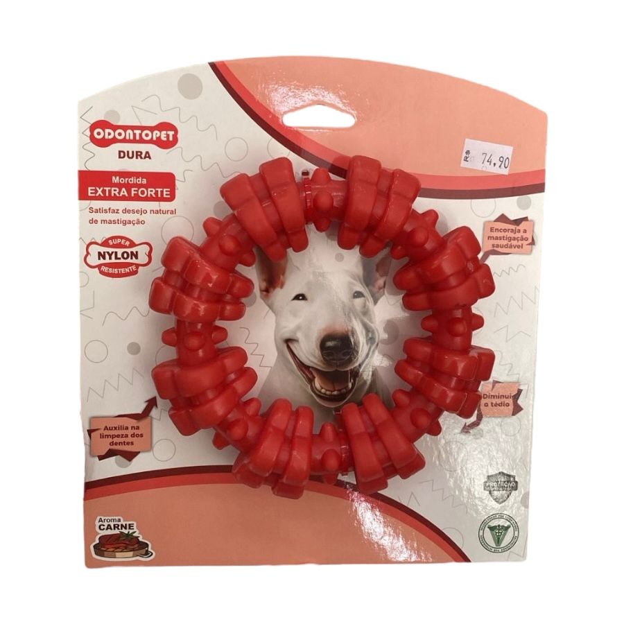 Brinquedo Odontopet Dura Argola Cães até 22kg