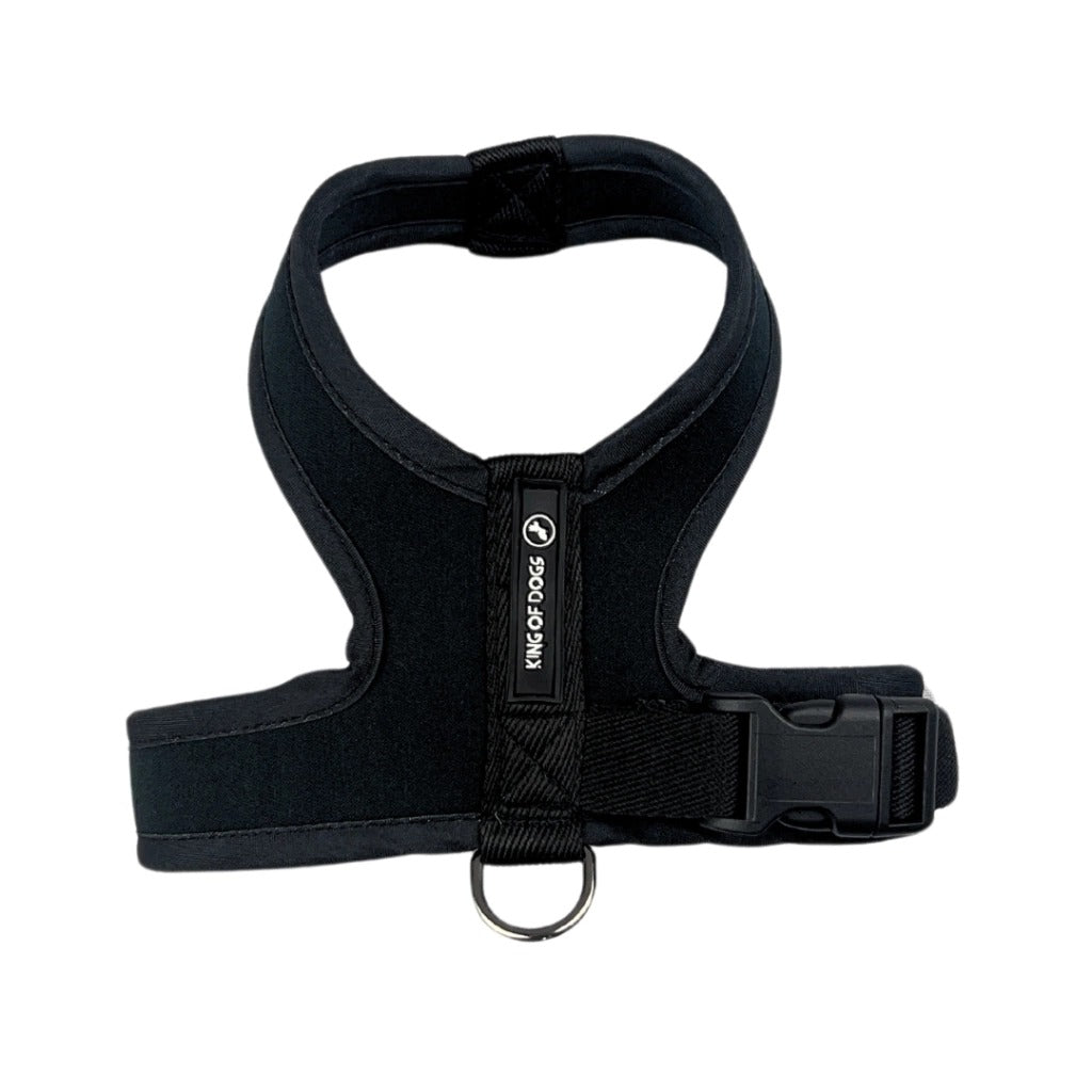 Peitoral King Of Dogs Neoprene Slim Dog Black XM