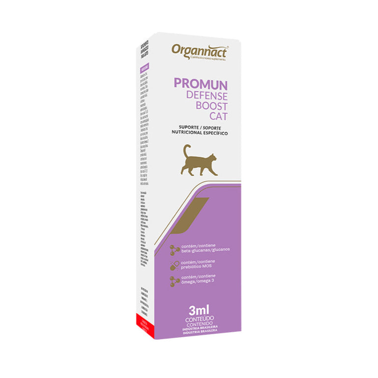 Suplemento Organnact para Gatos Promum Defense Boost Cat 3ml