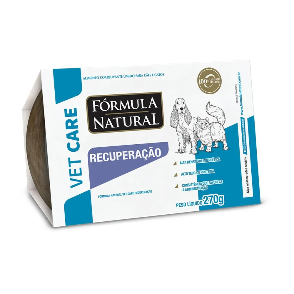 Alimento Úmido Fórmula Natural Vet Care Recuperação para Cachorros e Gatos 270g