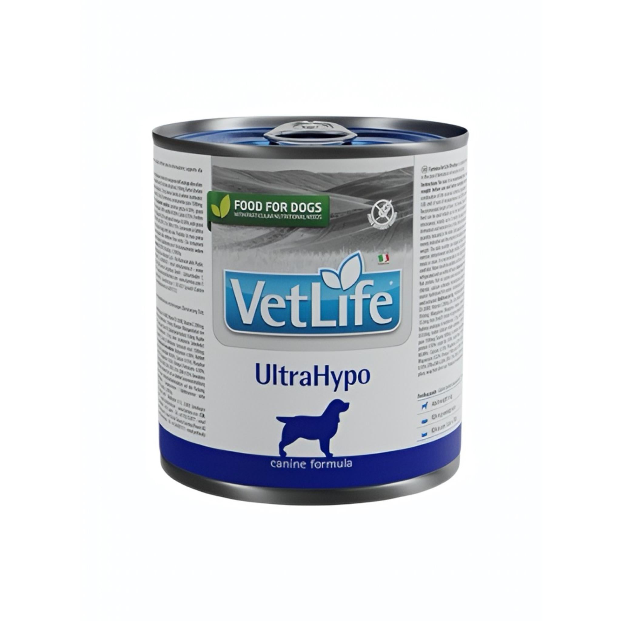 Ração Úmida Vet Life Natural Ultrahypo Canine 300g