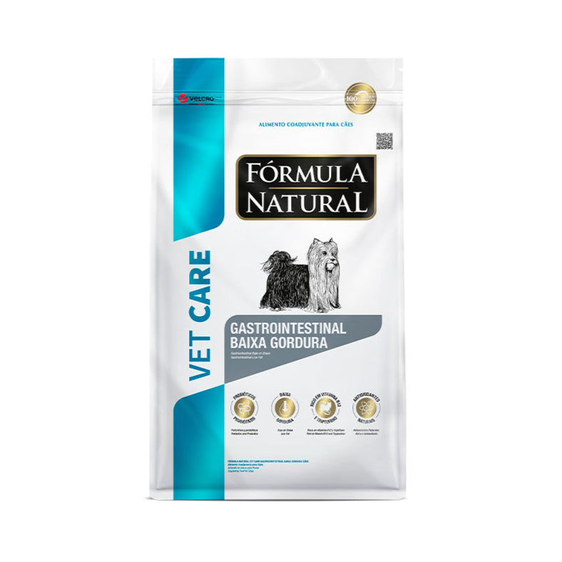 Ração Fórmula Natural Vet Care Gastrointestinal Baixa Caloria Cães 2kg
