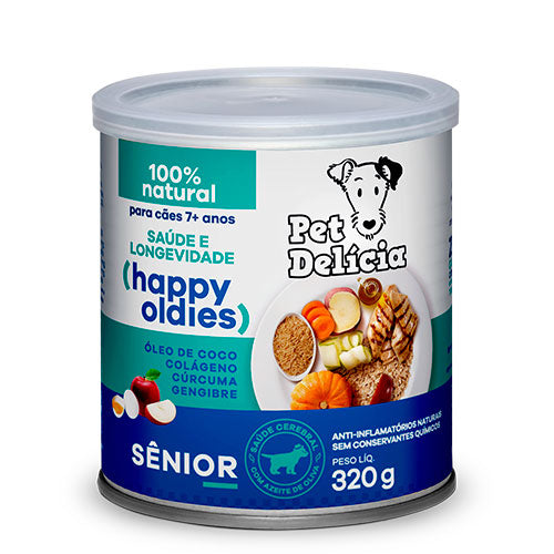 Alimento Natural Pet Delícia Cães Sênior 320g