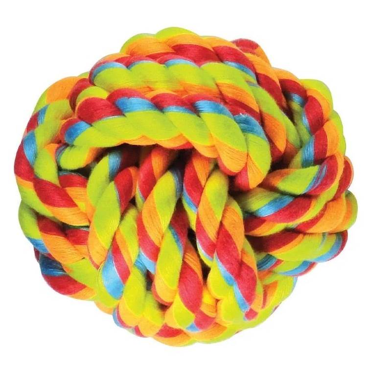 Brinquedo para Cachorro Jambo Bola de Corda Color Grande
