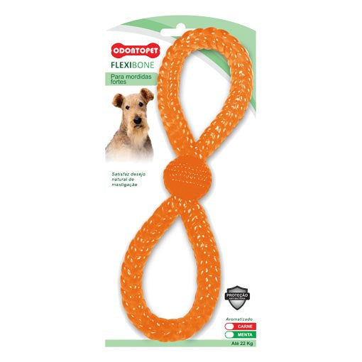 Brinquedo Odontopet Argola Dupla Flexibone Cães até 22kg
