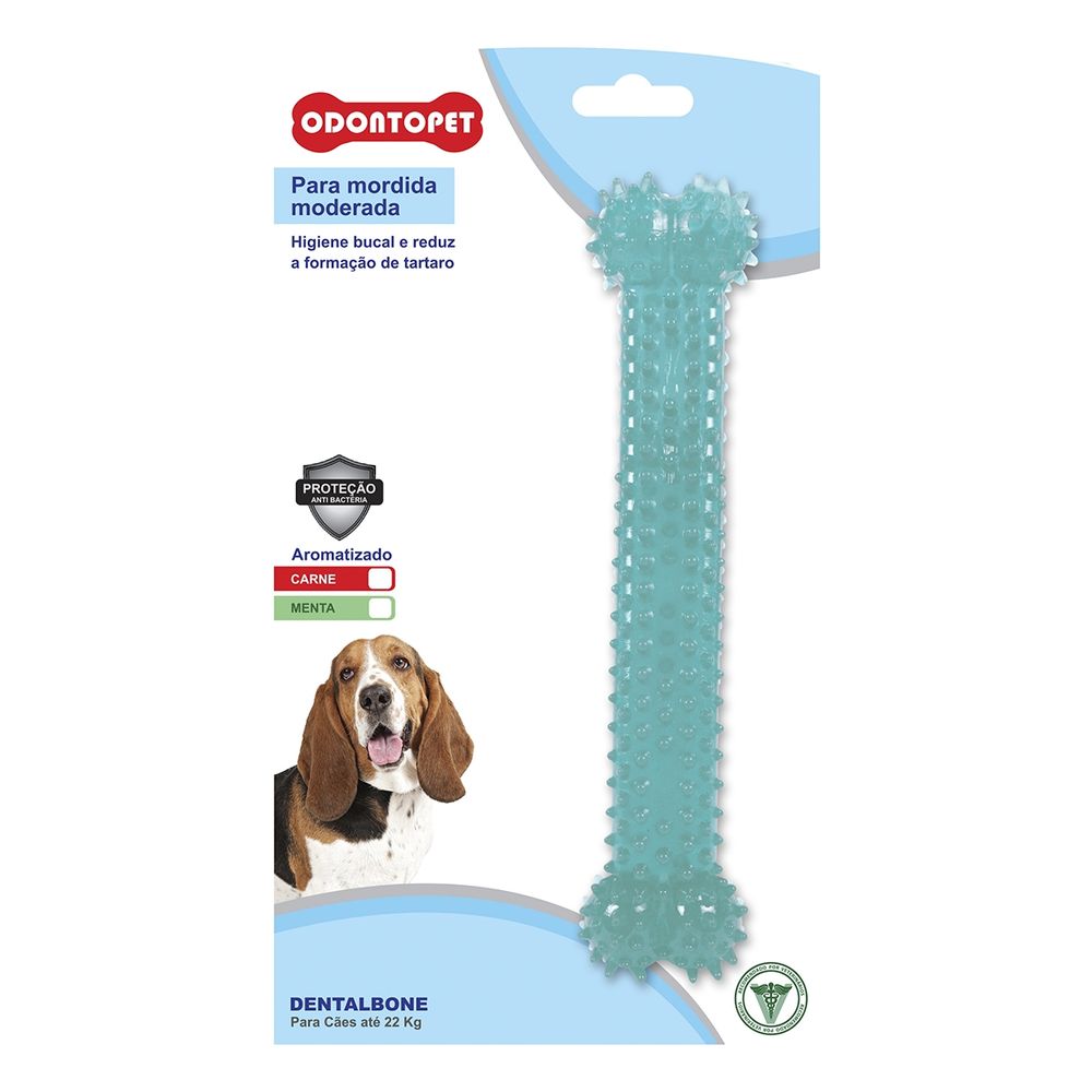 Brinquedo Odontopet Dentalbone Osso Cães até 22kg