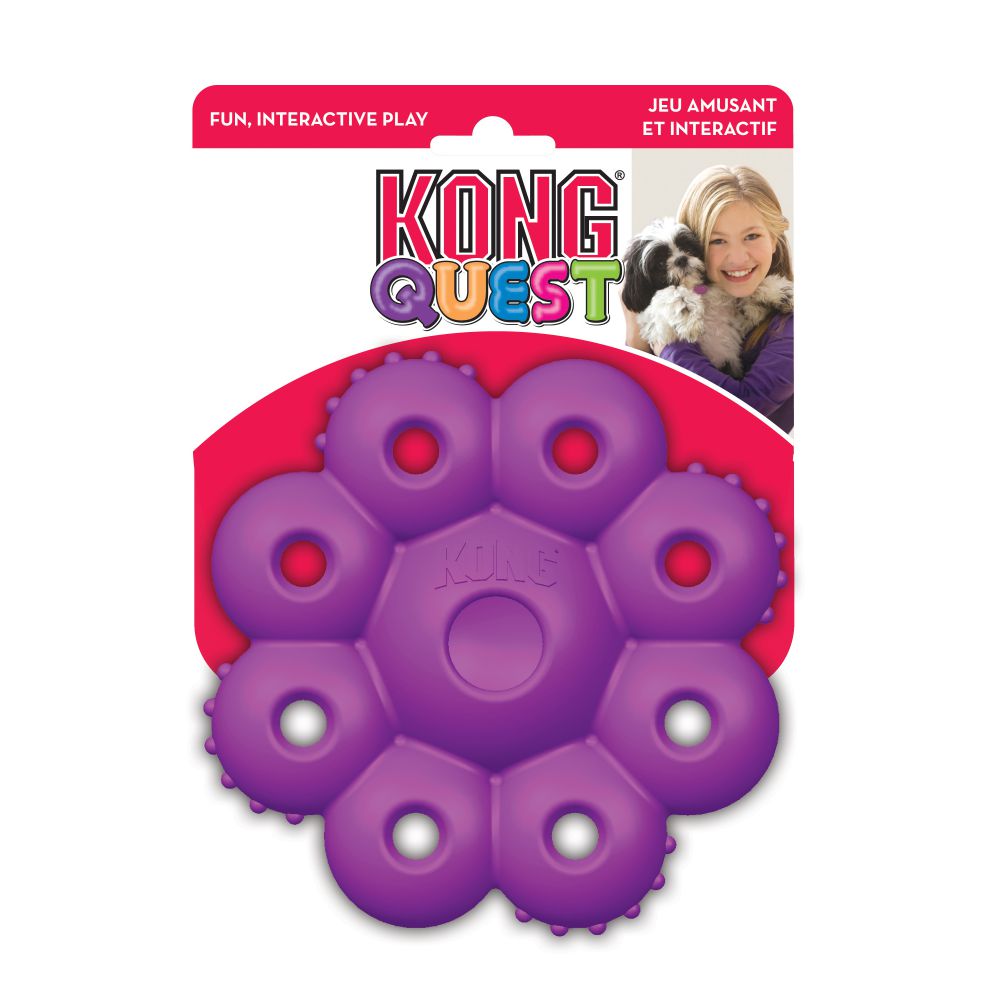 Brinquedo para Cachorro KONG Quest Star Pods Grande