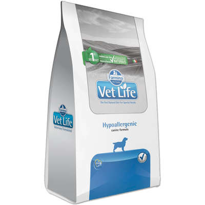 Ração Farmina Vet life Hypoallergenic Cão 10,1kg