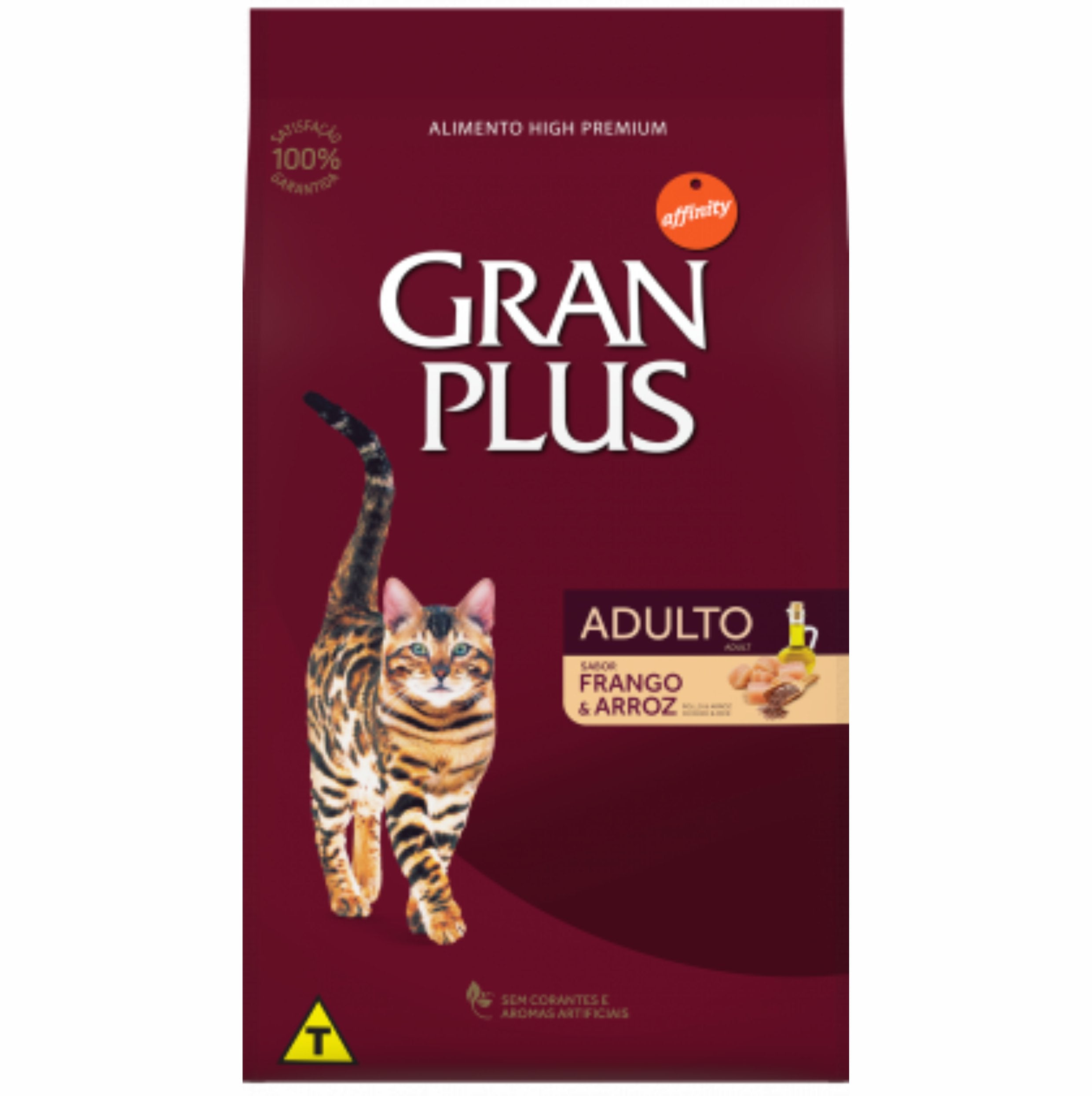 Ração GranPlus Gatos Adultos Frango 1kg
