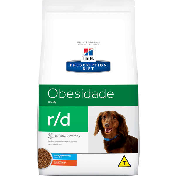 Ração Hill's Cão Adulto Obesidade r/d Pedaços Pequenos 1,5kg