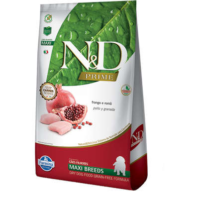Ração N&D Prime Cães Filhotes Maxi Frango 10,1kg