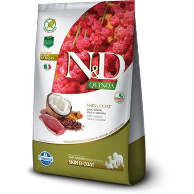 Ração N&D Quinoa Cães Adultos Skin & Coat Pato 10,1kg