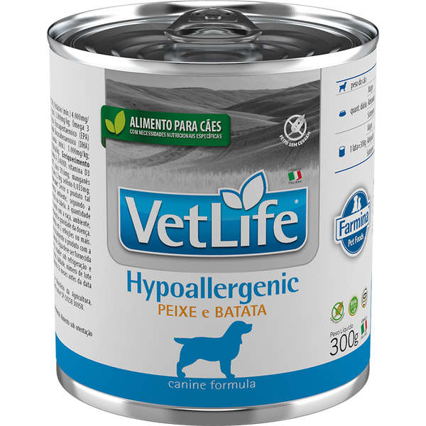 Alimento Úmido para Cachorro Farmina Vet Life Hypoallergenic 300g