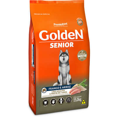 Ração Golden Fórmula Cães Sênior Frango e Arroz 15kg