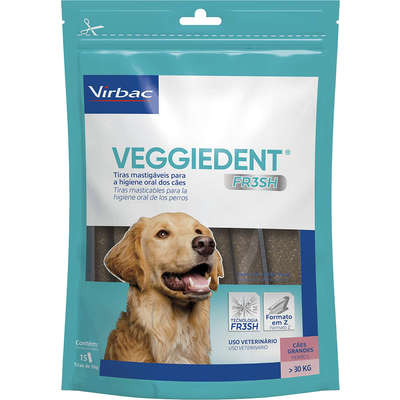 Petisco Veggiedent FR3SH Cães Grandes 30kg