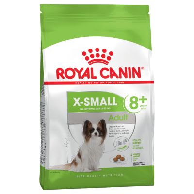 Ração Royal Canin X-Small Adult 8+ Cães 1kg