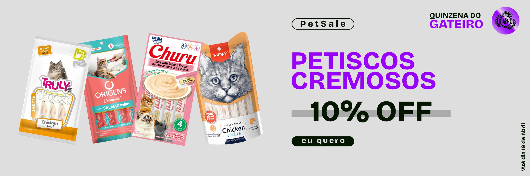 Petisco Cremoso para Gatos