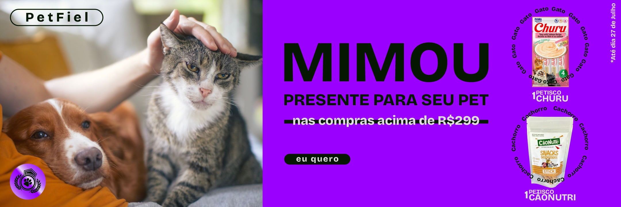 MIMOU, PRESENTE PARA SEU PET!