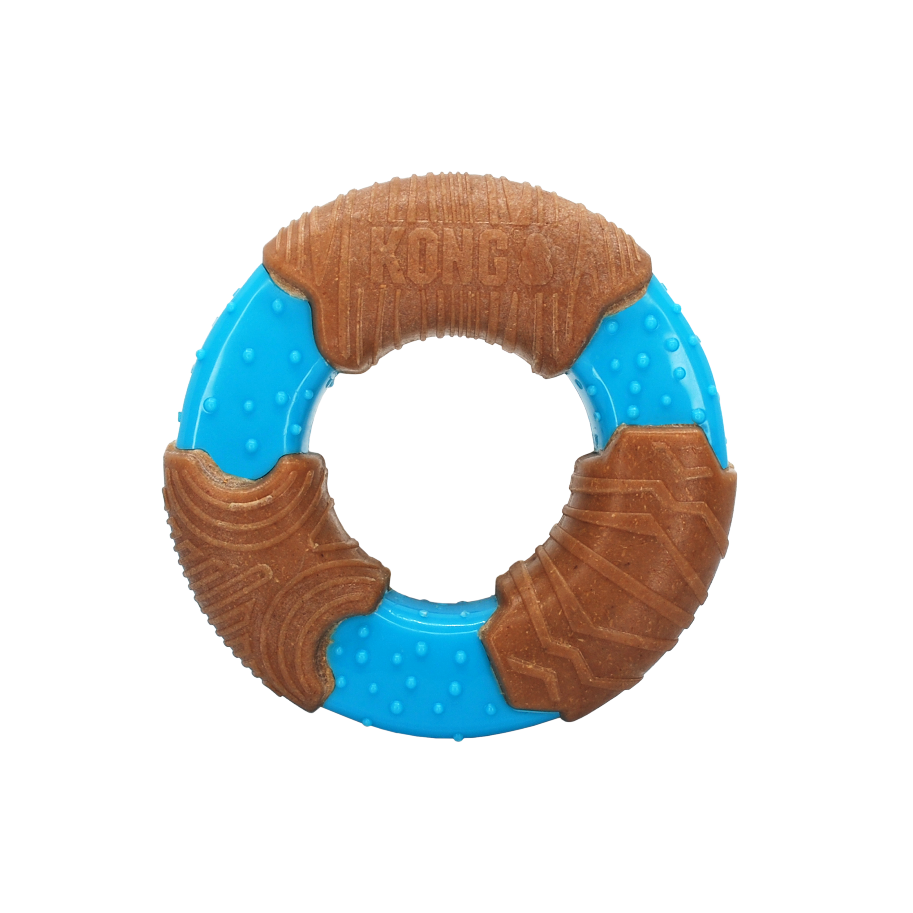 Brinquedo para Cachorro KONG Anel de Bambu Corestrength Pequeno