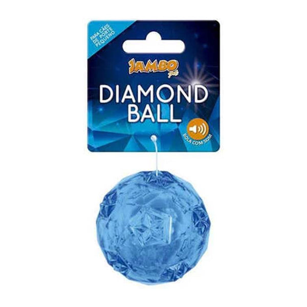 Brinquedo Jambo Bola Diamond Azul Grande