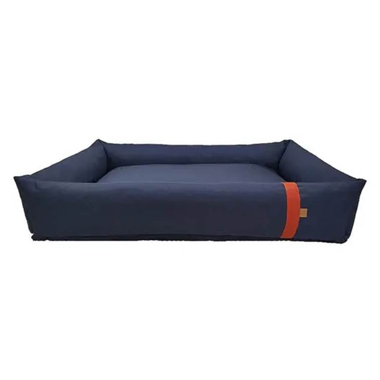 Cama Fábrica Pet Lona Azul Marinho M