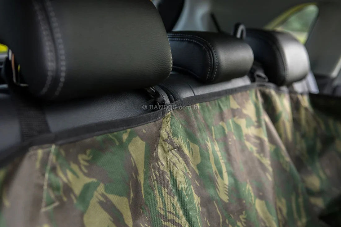 Capa de Proteção Bandog para Banco de Carro Preta