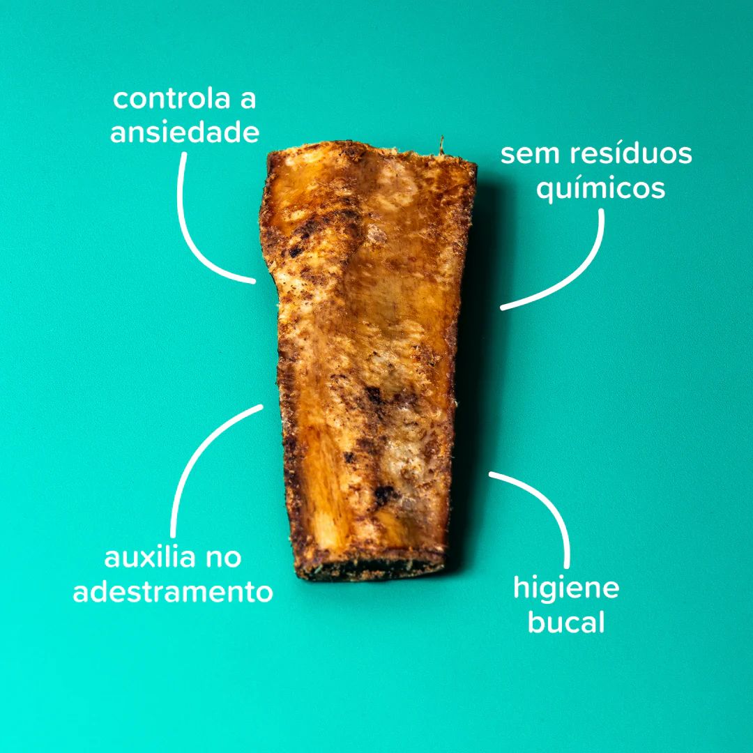 Petisco Costelinis Natty Chews Costela Bovina Desidratada 2 unidades