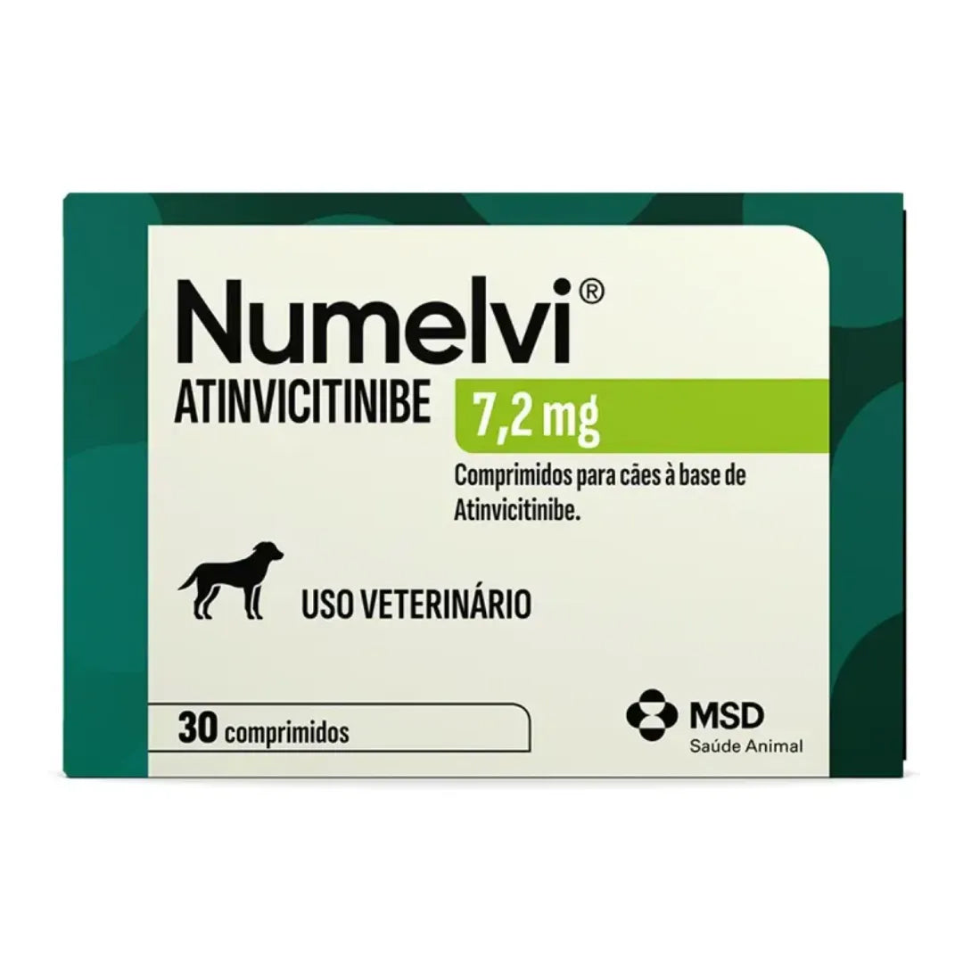 Tratamento de Coceira para Cachorros Numelvi 7,2 mg 90 Comprimidos