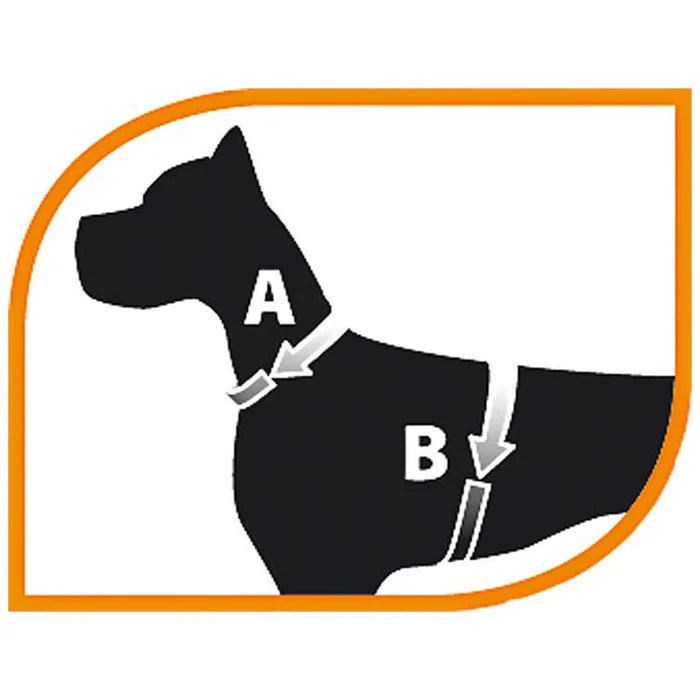 Peitoral Ferplast Easy Azul GG