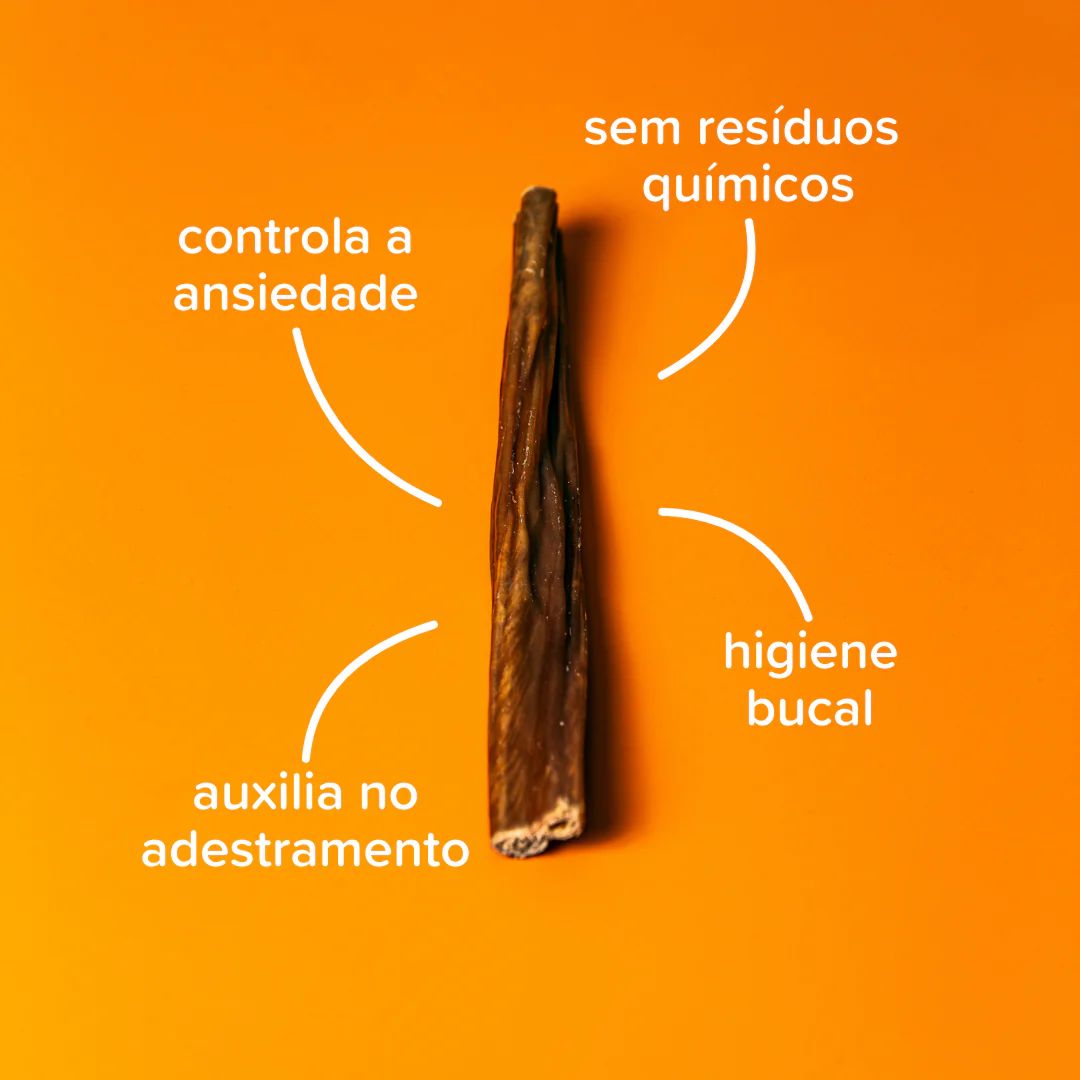 Petisco Bexigueta Natty Chews Bexiga Bovina Desidratada 5 unidades